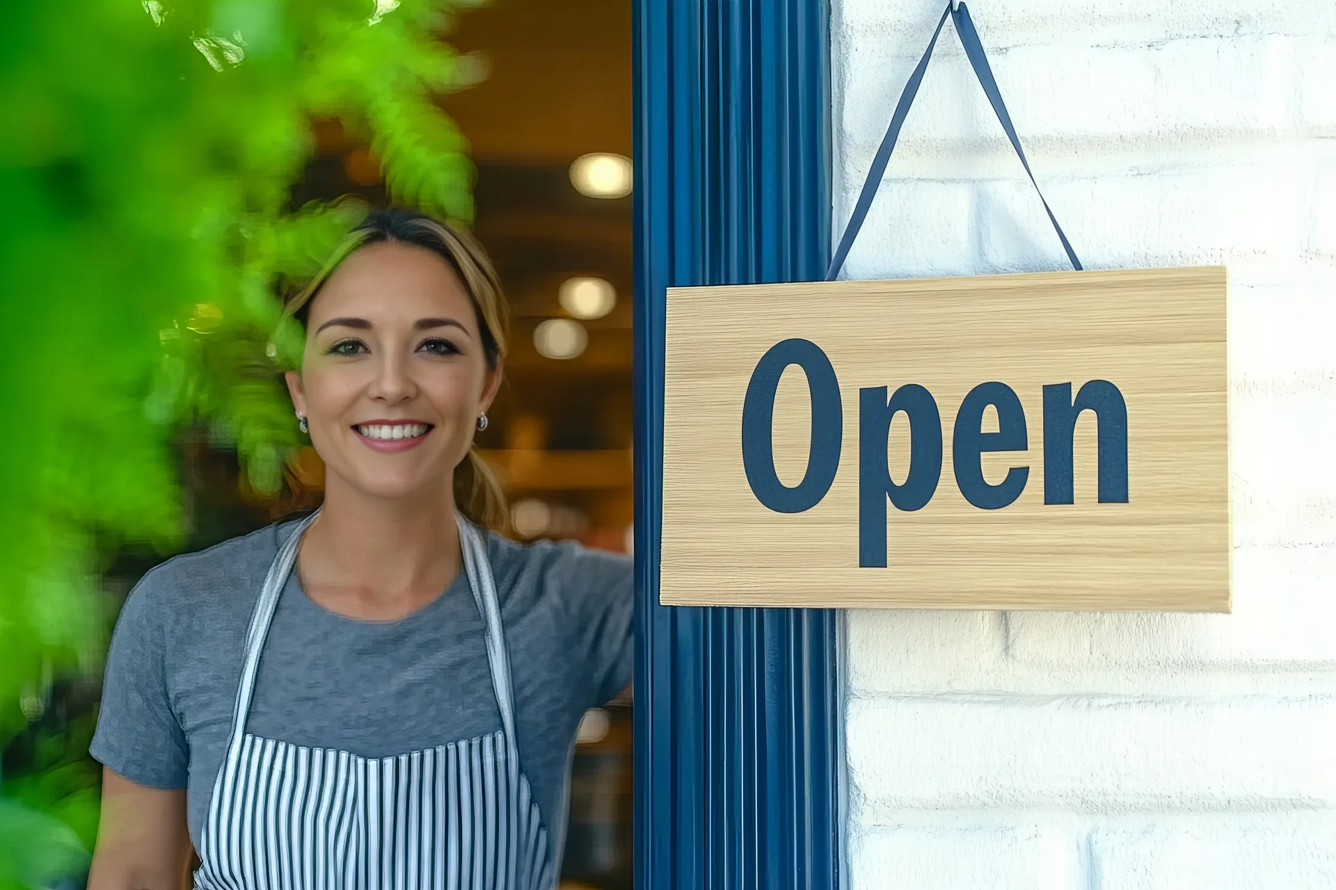 Local business appearing in map search results